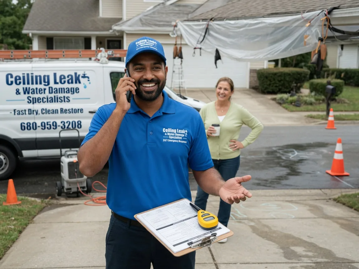 Ceiling Leak Cleanup Ridgedale, MO FAQs