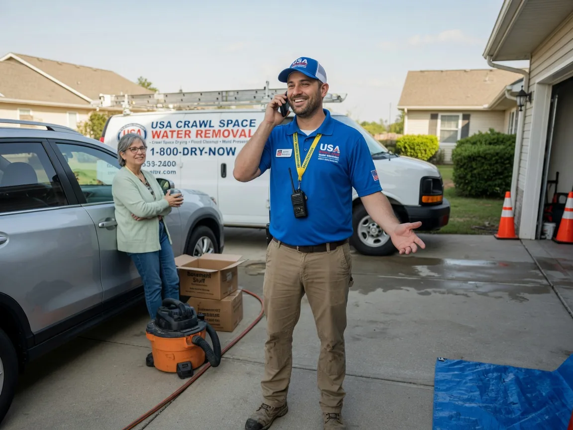 Crawl Space Water Removal Ridgedale, MO FAQs